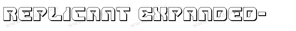 Replicant Expanded字体转换